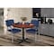Cain Round Tables > Breakroom Tables > Cain Square & Round Tables, Wood, Metal Top, Cherry TB36RNDCH - alternate 2